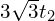 3\sqrt{3}t_2