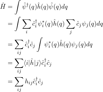 哈密顿量常见的三种形式