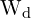 \mathrm{W_d}