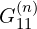 G_{11}^{(n)}