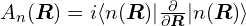 A_n(\bm{R})=i\langle n(\bm{R})|\frac{\partial}{\partial \bm{R}}|n(\bm{R})\rangle